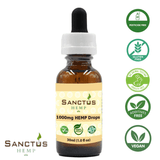 1000mg Hemp Drops